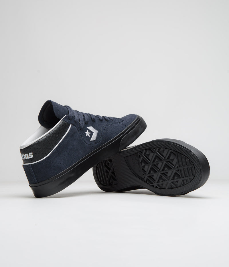 Converse Cons Louie Lopez Pro Mid Shoes in Into The Void and Black / White
