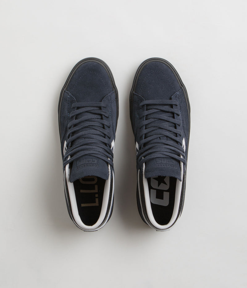 Converse Cons Louie Lopez Pro Mid Shoes in Into The Void and Black / White
