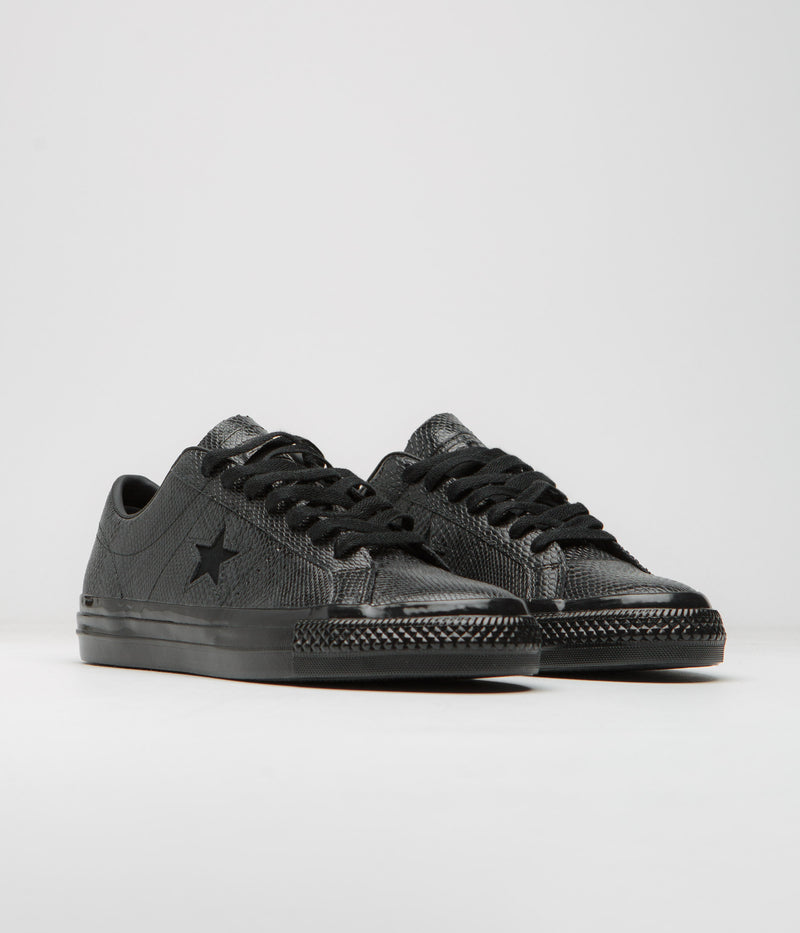 Converse Jamie Platt One Star Pro Ox Shoes in Black and Black / White