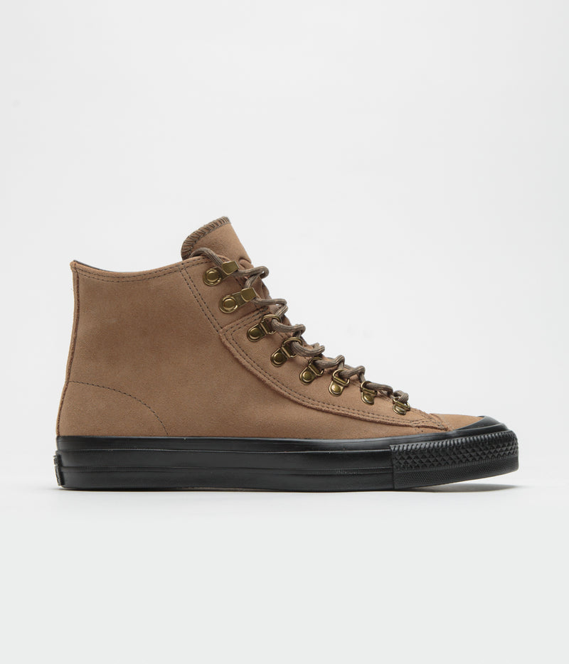 Converse x Roman Gonzalez CTAS Pro Hi Shoes in Mushroom Forage and Black