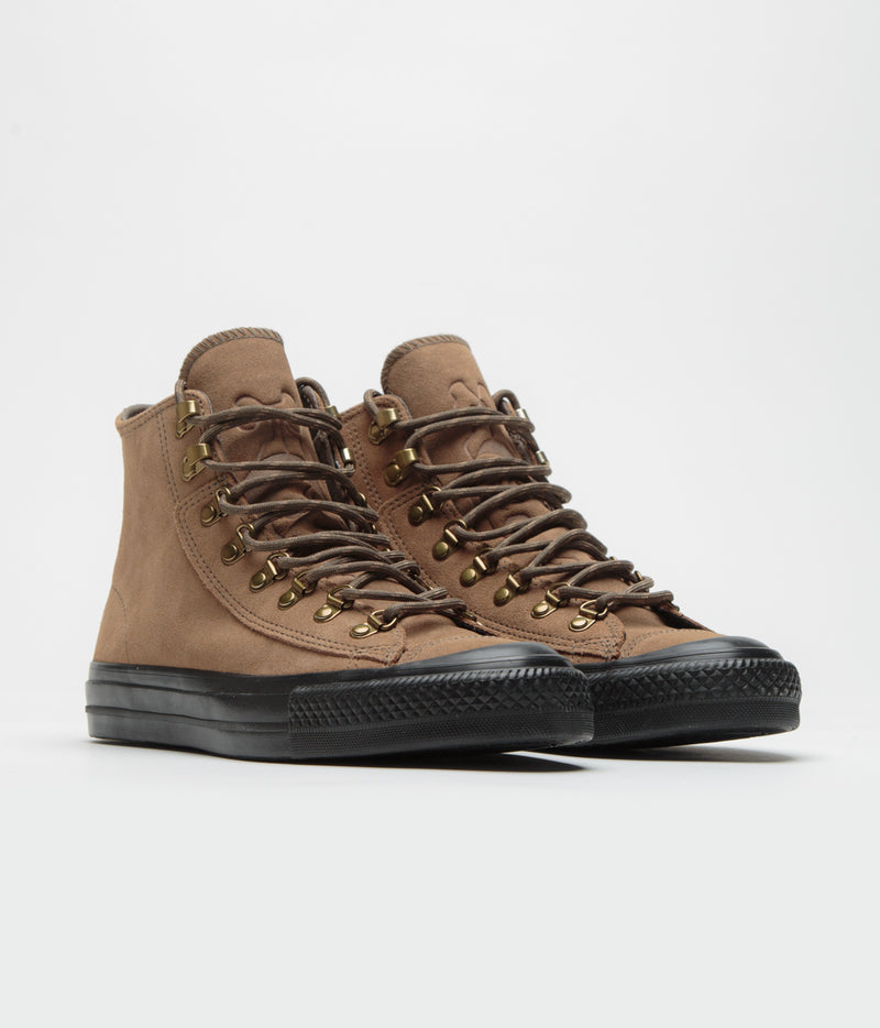 Converse x Roman Gonzalez CTAS Pro Hi Shoes in Mushroom Forage and Black
