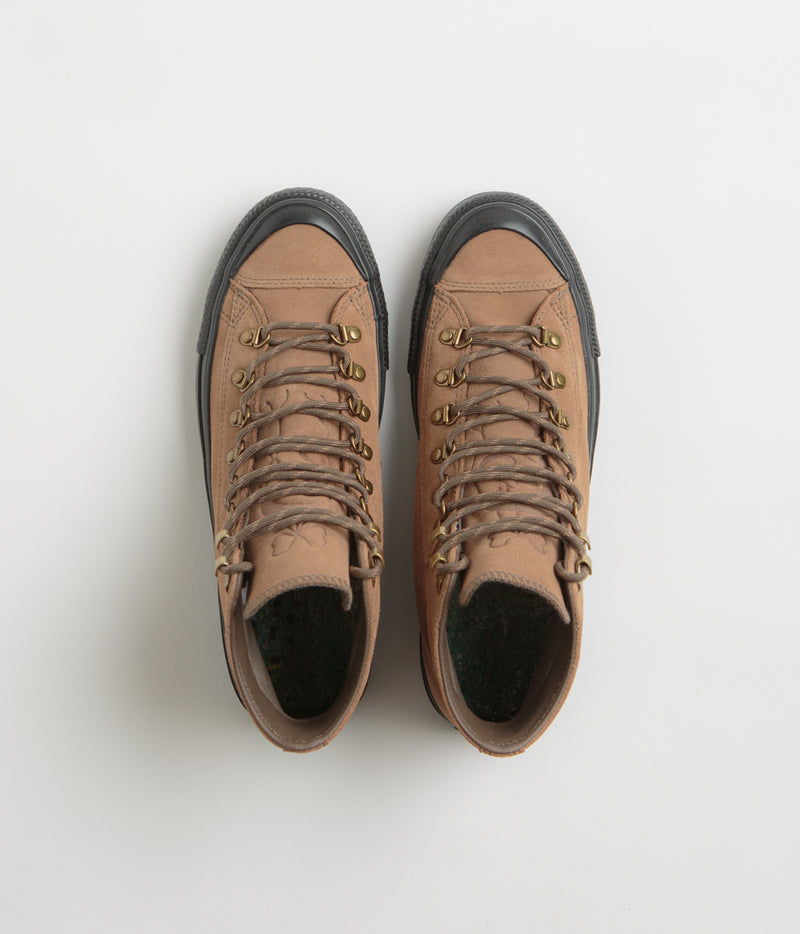 Converse x Roman Gonzalez CTAS Pro Hi Shoes in Mushroom Forage and Black