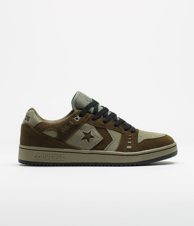 Converse x Sneeze Mag AS-1 Pro Ox Shoes in Olive Submarine and Surplus Olive / Black