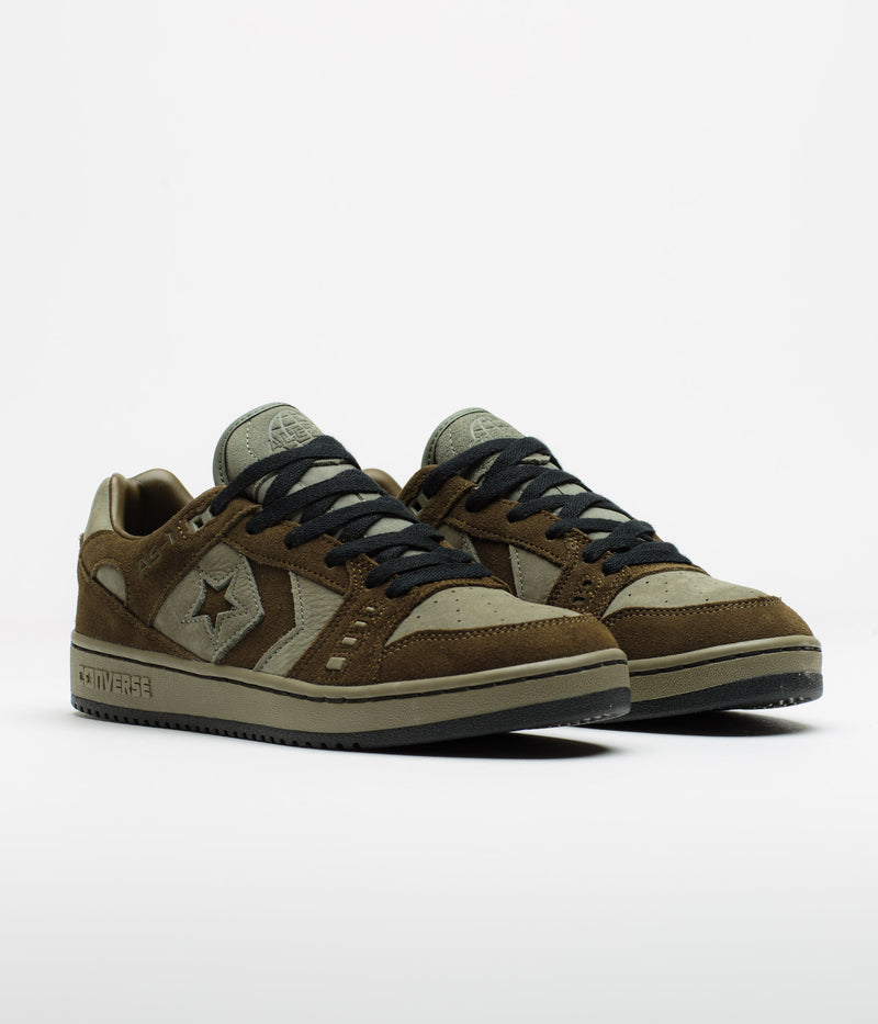 Converse x Sneeze Mag AS-1 Pro Ox Shoes in Olive Submarine and Surplus Olive / Black