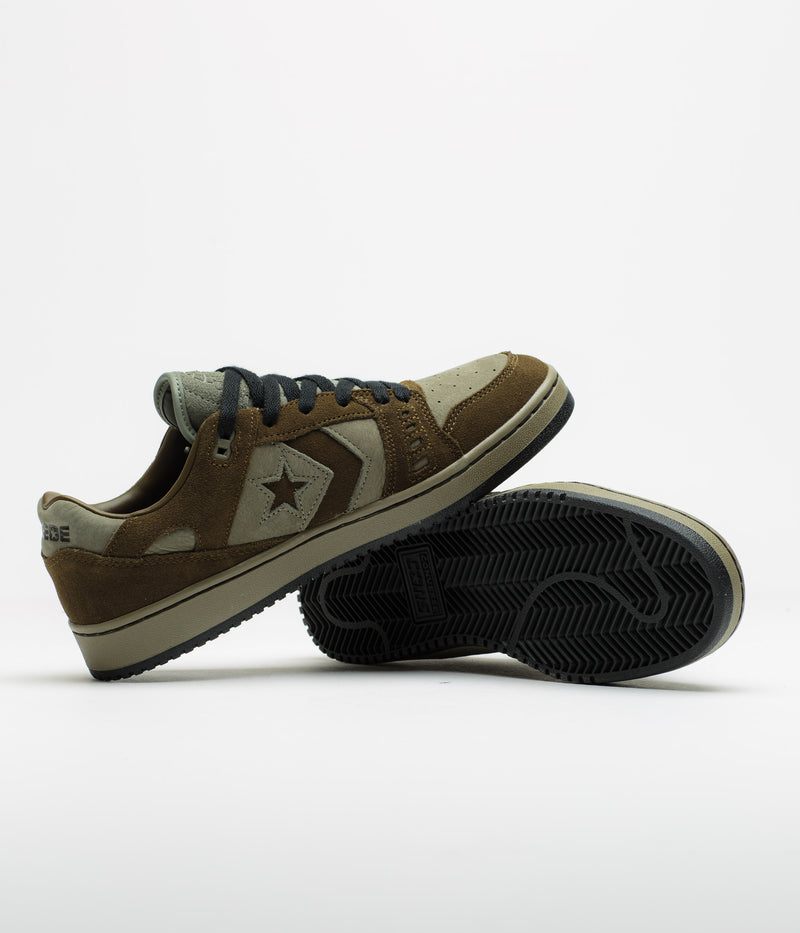 Converse x Sneeze Mag AS-1 Pro Ox Shoes in Olive Submarine and Surplus Olive / Black