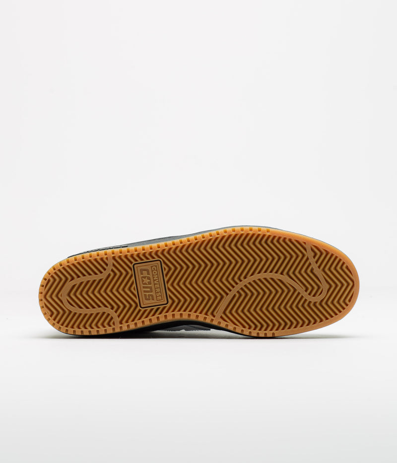 Converse x Sneeze Mag AS-1 Pro Ox Shoes in White and Black / Gum Honey
