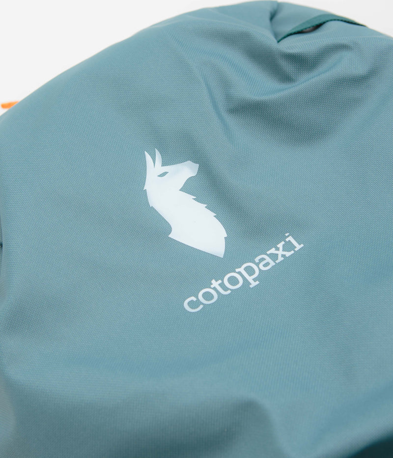 Cotopaxi Allpa 35L Travel Pack in Blue Spruce and Abyss