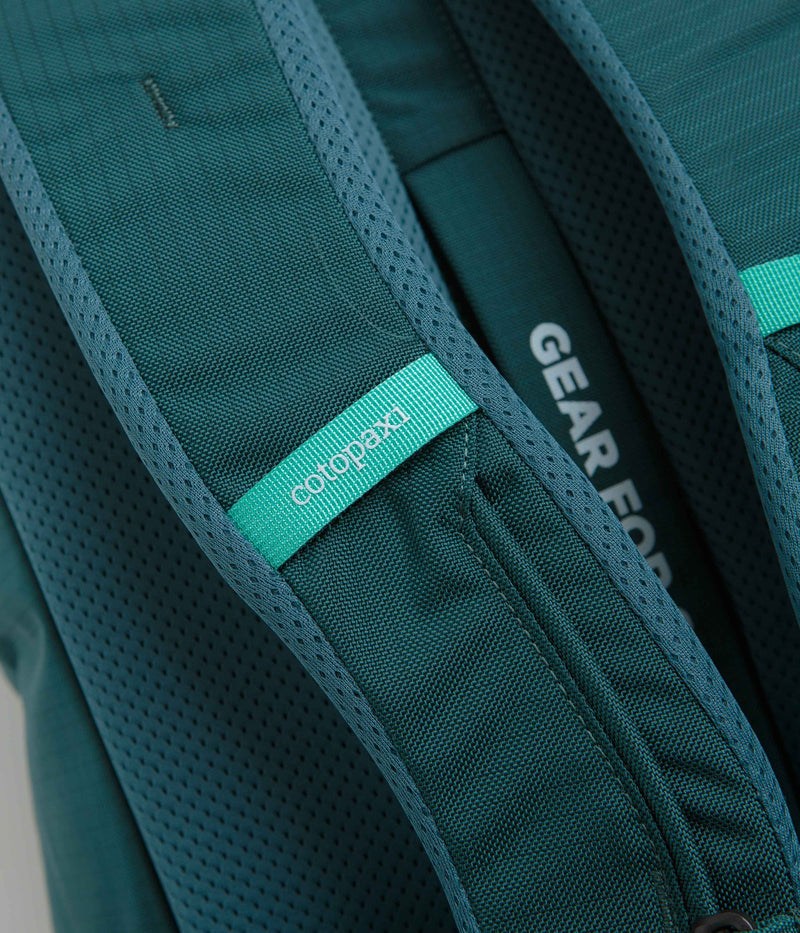Cotopaxi Allpa 35L Travel Pack in Blue Spruce and Abyss