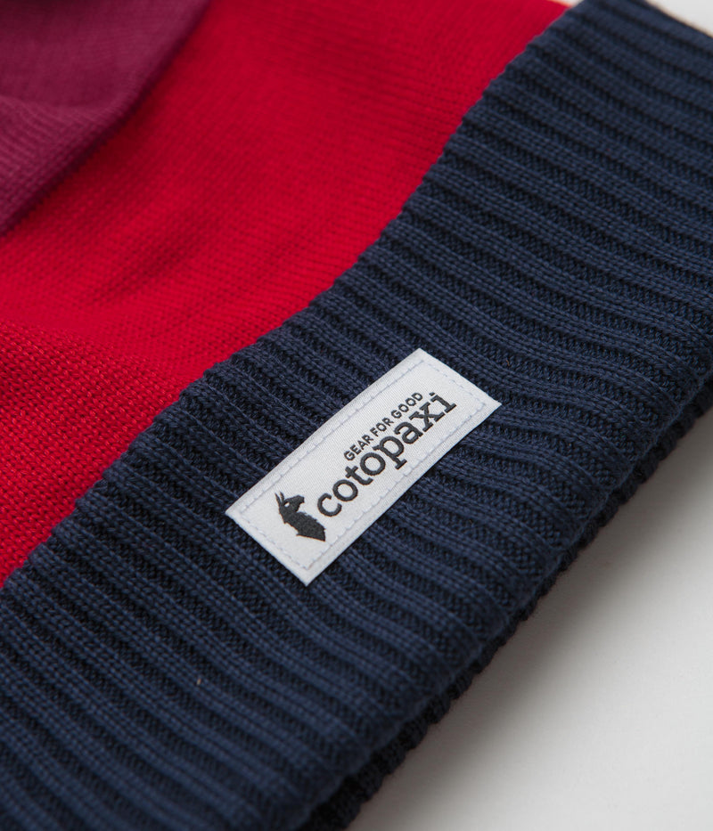 Cotopaxi Alto Beanie in Maritime and Canyon
