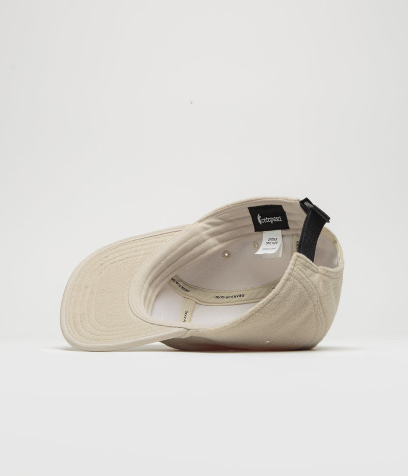Cotopaxi Fleece 5 Panel Cap in Oatmeal