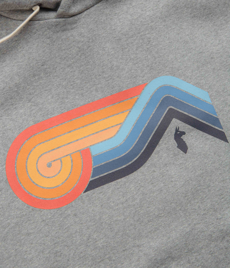 Cotopaxi Melting Sunset Hoodie in Heather Grey