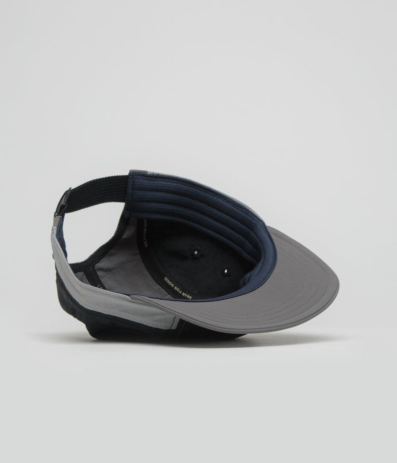 Cotopaxi Tech 5 Panel Cap in Black and Cinder