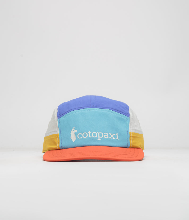 Cotopaxi Tech 5 Panel Cap in Blue Sky and Canyon