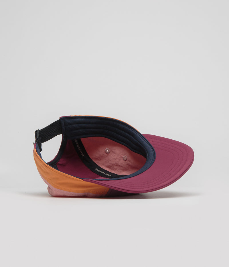 Cotopaxi Tech 5 Panel Cap in Fig and Jam