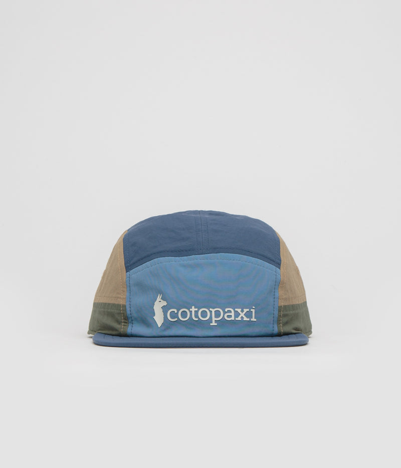 Cotopaxi Tech 5 Panel Cap in Fjord and Deep Sea