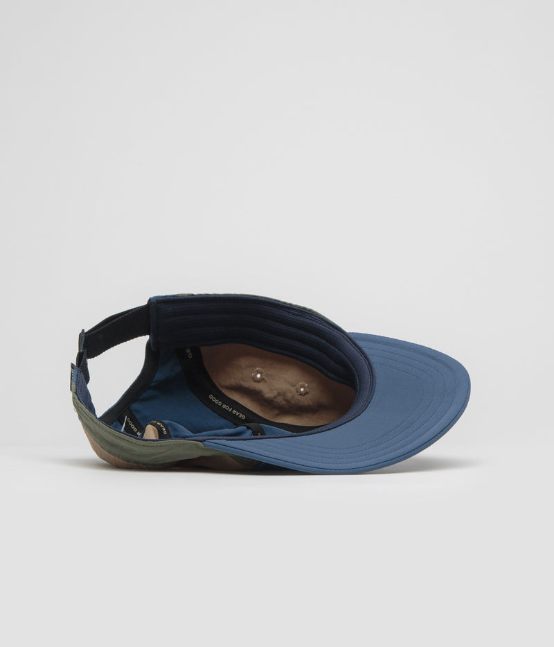 Cotopaxi Tech 5 Panel Cap in Fjord and Deep Sea