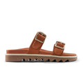 Cougar Nifty Slide Sandal (Women) - Cognac Sandal - Slide - The Heel Shoe Fitters