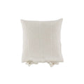 Cream Tied Cushion