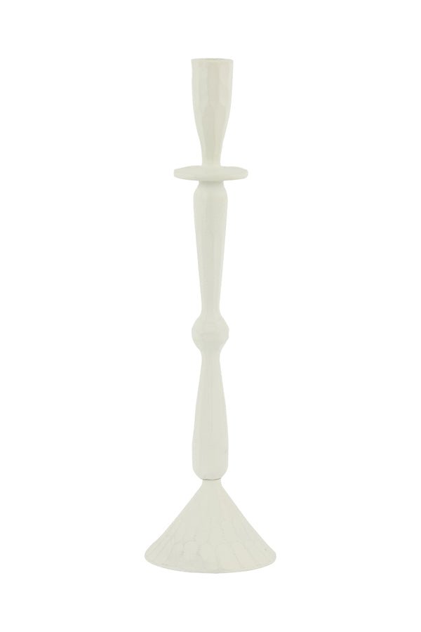 Cressida Candle Holder - Cream Light & Living