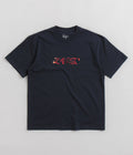 Dancer Analog Triple Logo T-Shirt in Dark Navy
