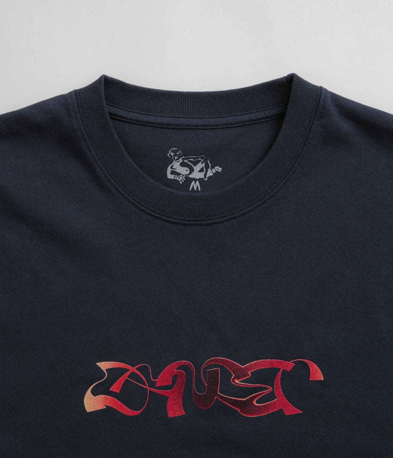 Dancer Analog Triple Logo T-Shirt in Dark Navy