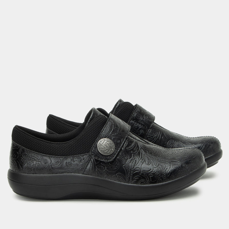 Danni Bless Your Heart Black Shoe | Alegria Shoes