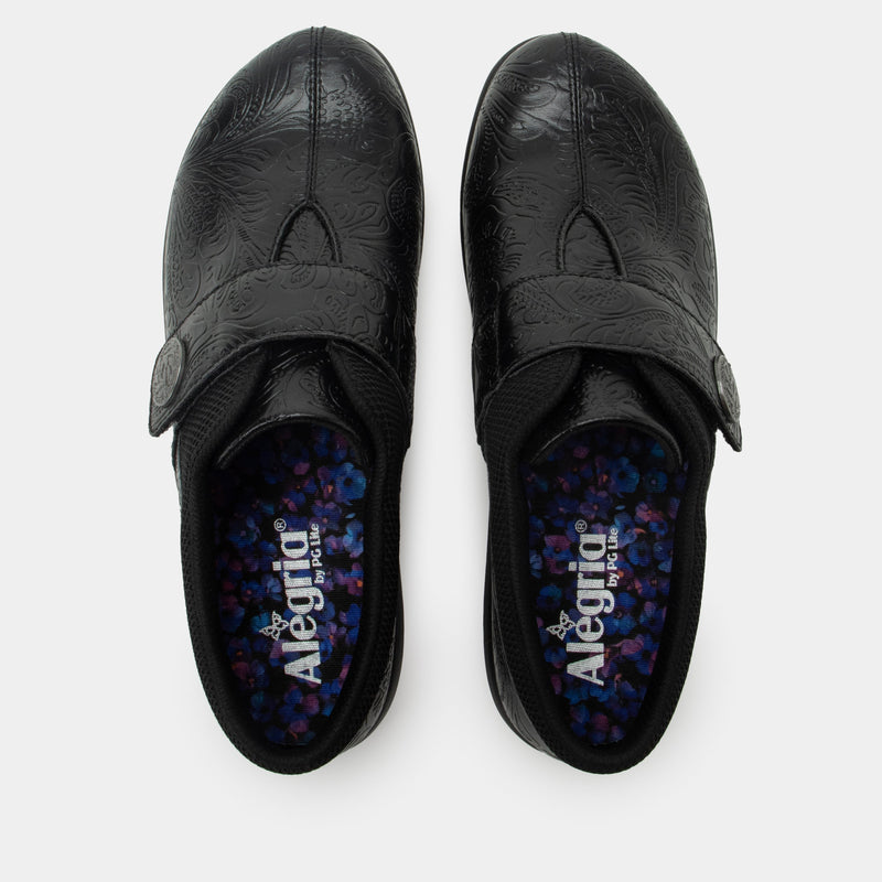 Danni Bless Your Heart Black Shoe | Alegria Shoes
