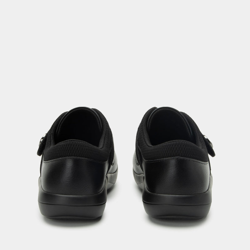 Danni Jet Black Shoe | Alegria Shoes