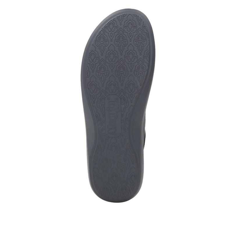 Daphne Grey Softie Shoe | Alegria Shoes