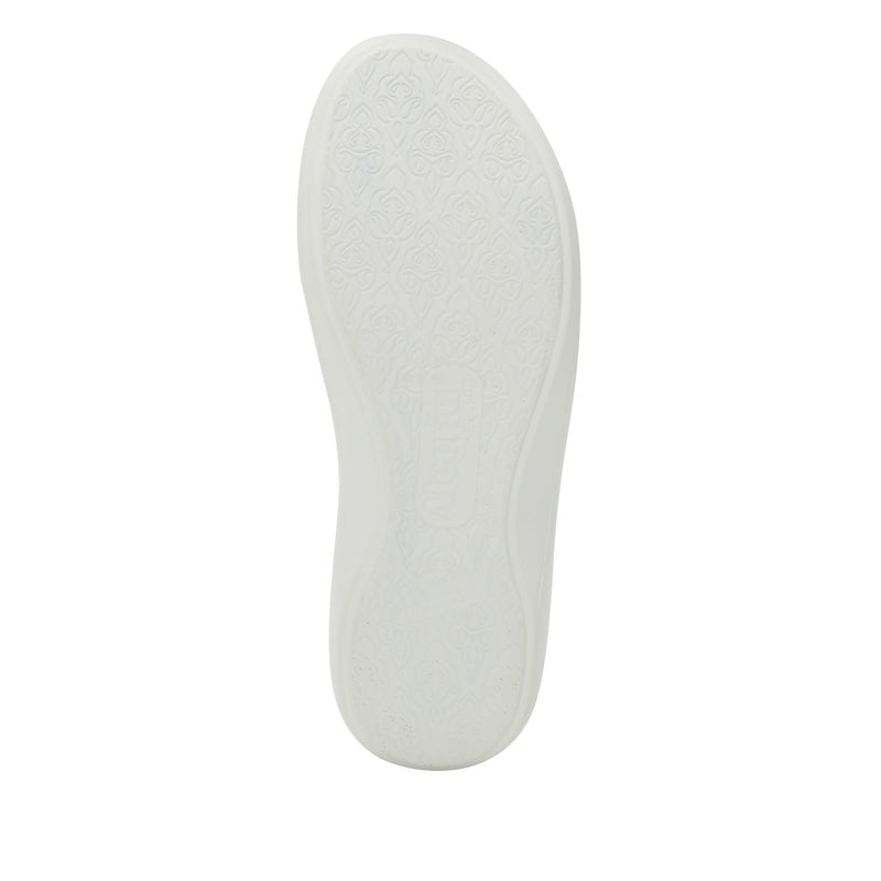 Daphne White Softie Shoe | Alegria Shoes