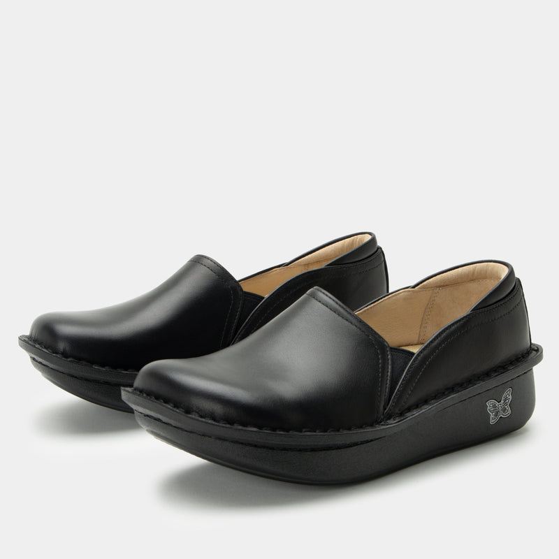 Debra Black Nappa Shoe | Alegria Shoes