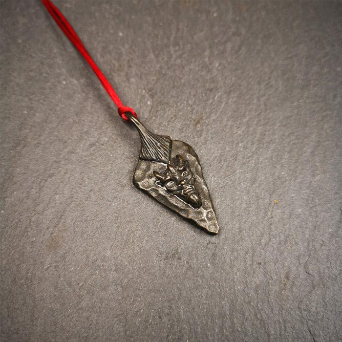 Demon Amulet 1.8" - Tibetan Buddhist amulet, view 7