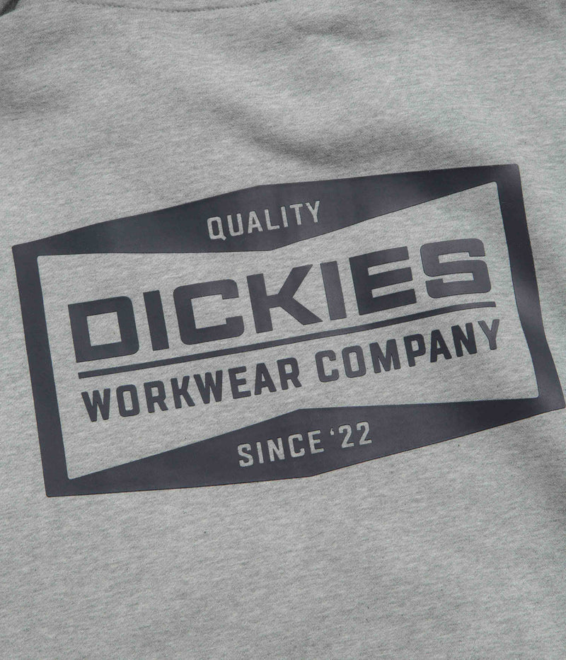 Dickies Bolivar Full Zip Hoodie in Grey Melange