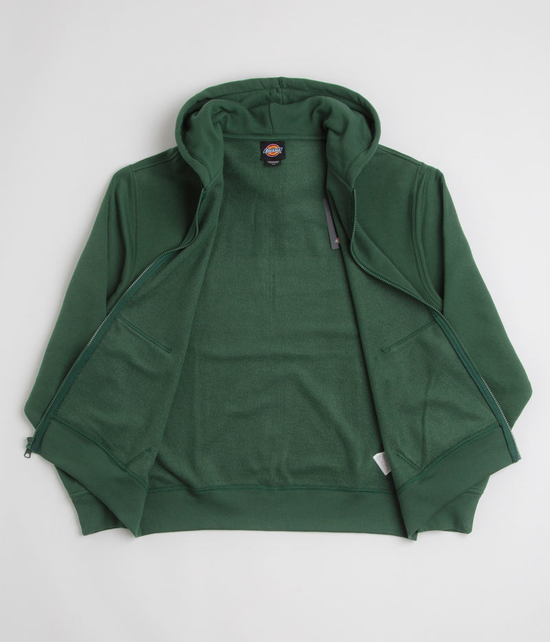Dickies Bolivar Full Zip Hoodie in Pine Needle Green