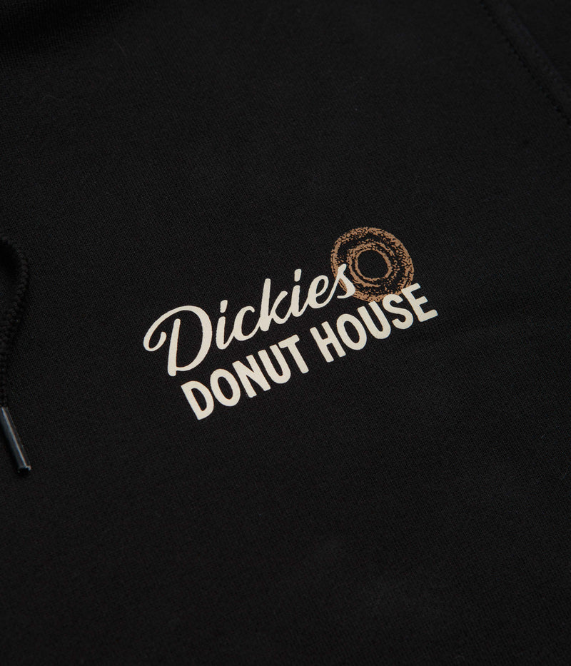 Dickies Donut House Hoodie in Black