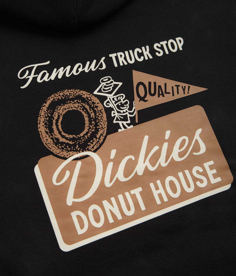 Dickies Donut House Hoodie in Black