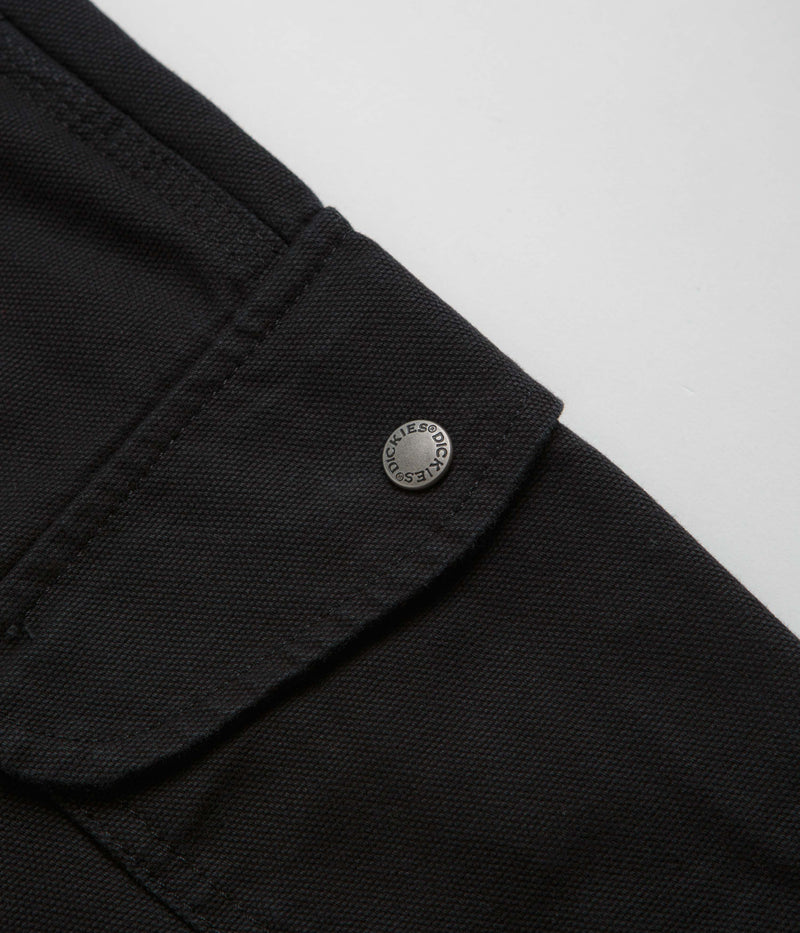 Dickies Duck Canvas Cargo Pants in Black