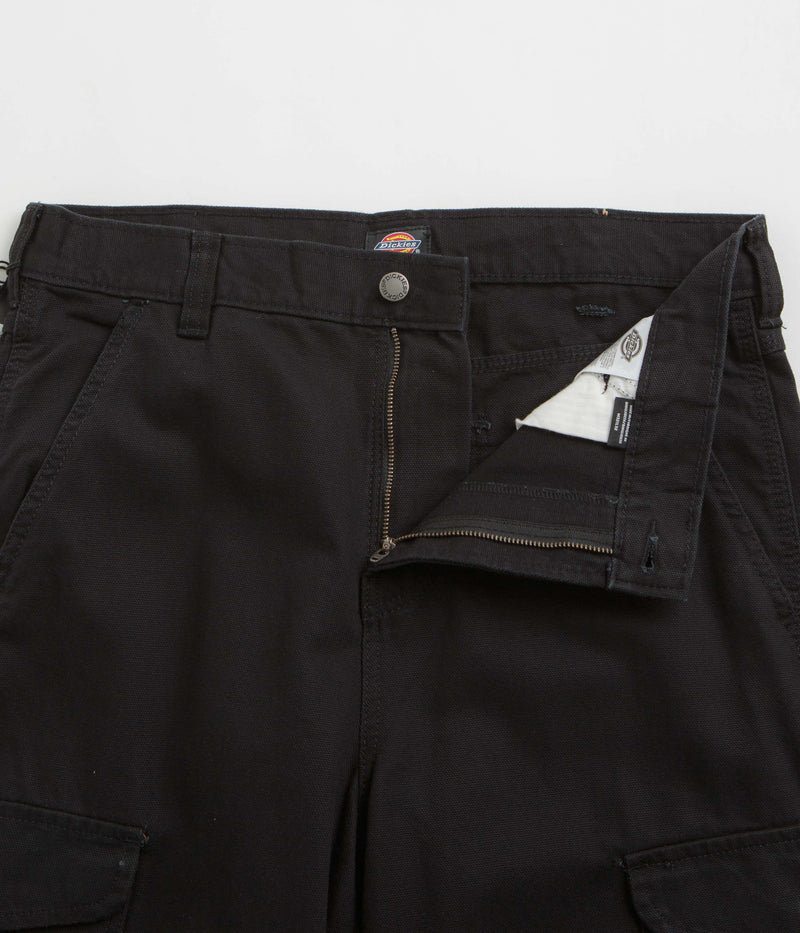 Dickies Duck Canvas Cargo Pants in Black
