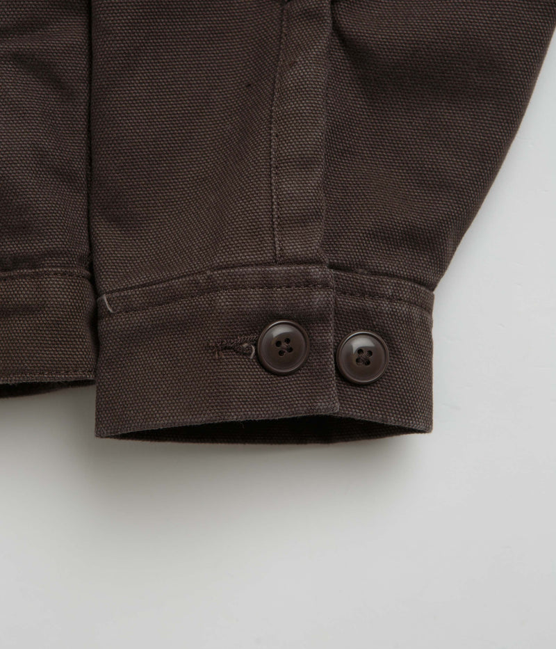 Dickies Duck Canvas Deck Jacket in Dark Brown