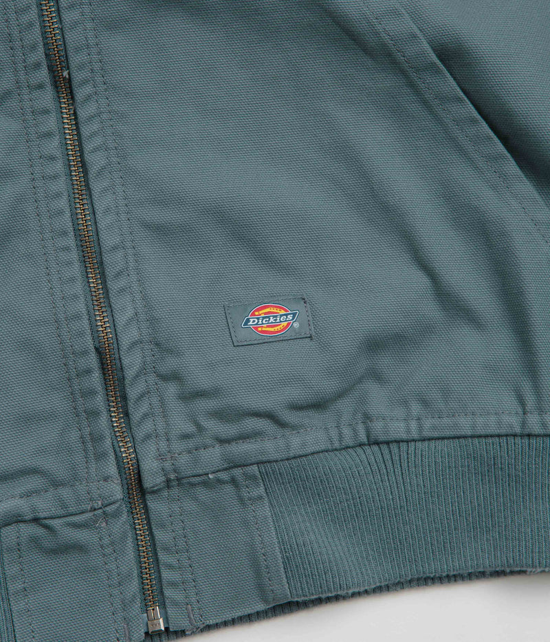 Dickies Duck Canvas Hooded Unlined Jacket in Stormy Weather