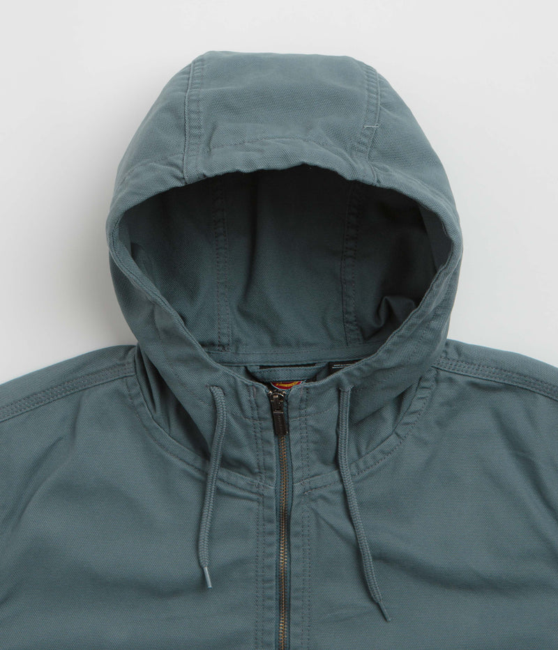 Dickies Duck Canvas Hooded Unlined Jacket in Stormy Weather