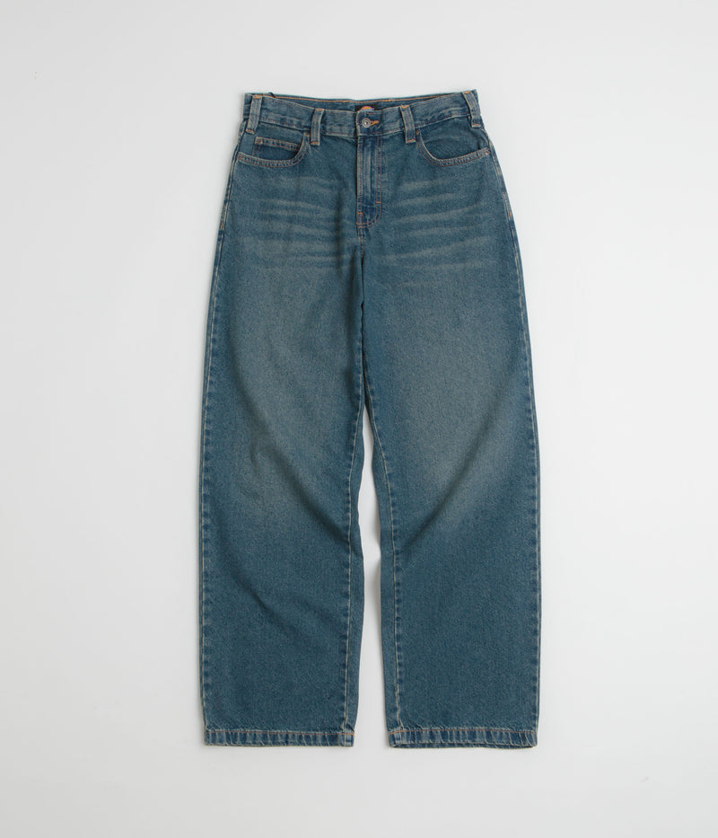 Dickies Hilham Jeans in Khaki Tinted Blue
