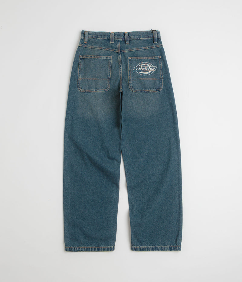 Dickies Hilham Jeans in Khaki Tinted Blue