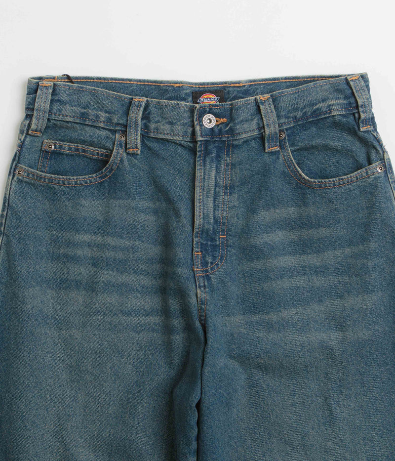 Dickies Hilham Jeans in Khaki Tinted Blue