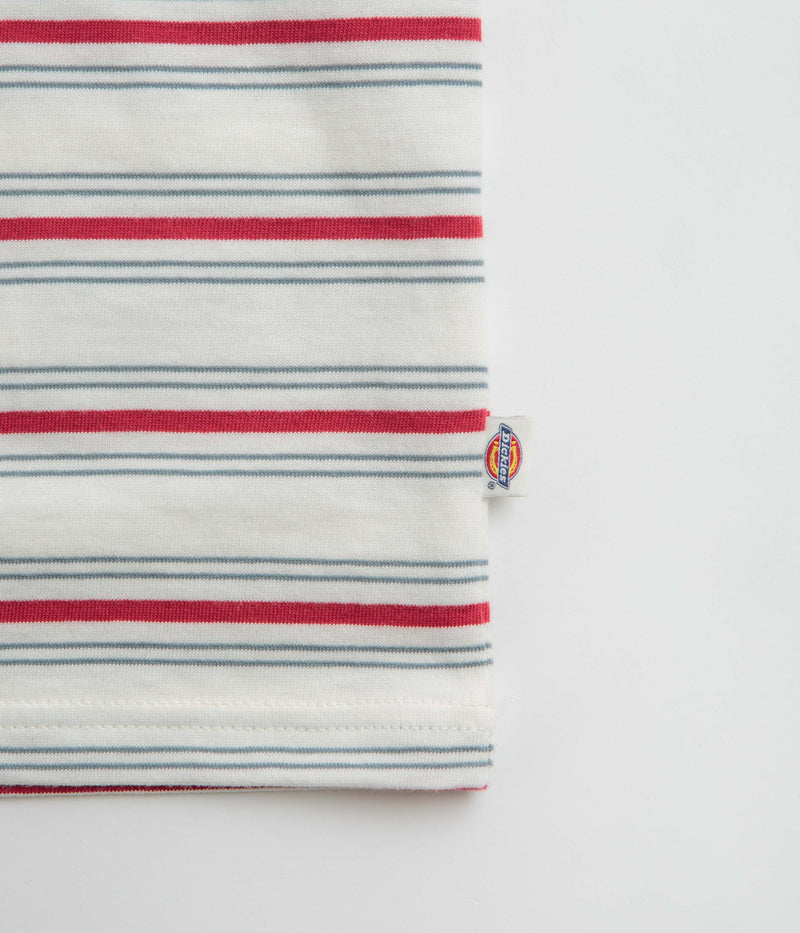 Dickies Lewistown Stripe T-Shirt in Egret
