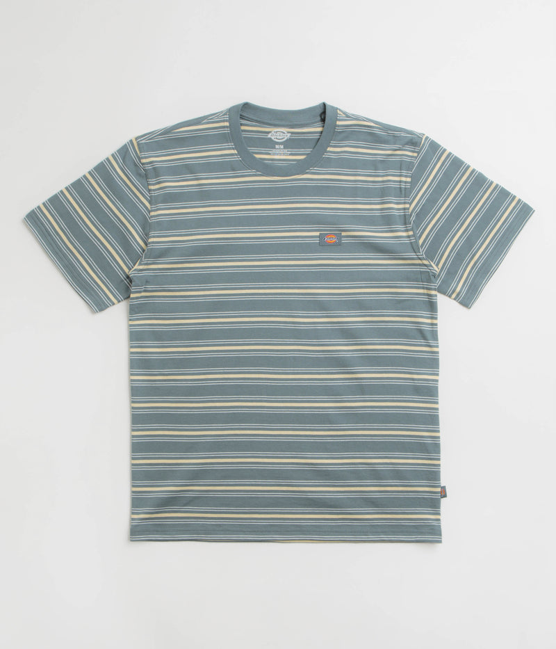 Dickies Lewistown Stripe T-Shirt in Stormy Weather