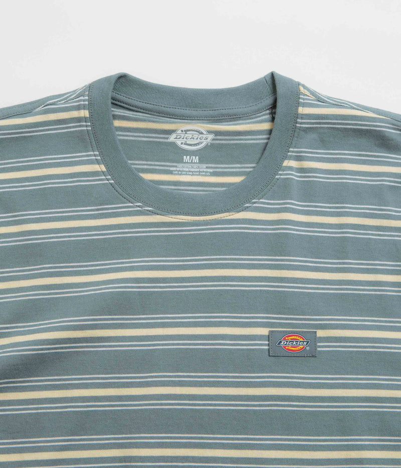Dickies Lewistown Stripe T-Shirt in Stormy Weather