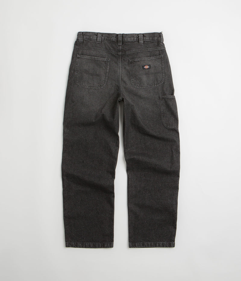 Dickies Madison Jeans in Black Wash Faded