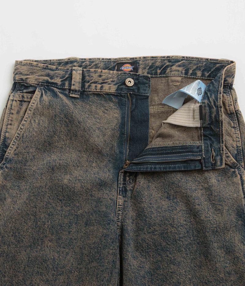 Dickies Madison Jeans in Overdye Brown Wash