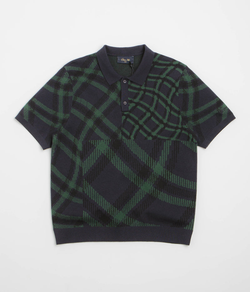 Dime Antique Polo Shirt in Navy Multi